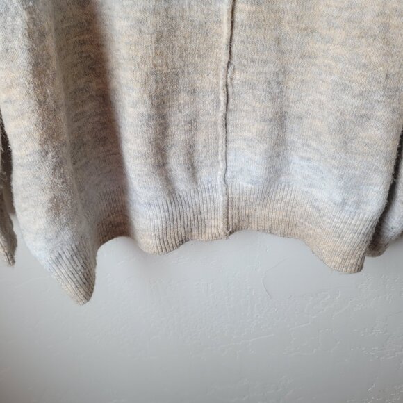 Calvin Klein Ombre Stripe Cowl Neck Long Sleeve Sweater - Picture 6 of 8